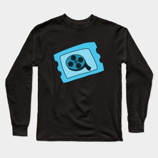 Movie Ticket Long Sleeve T-Shirt